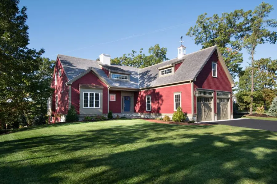 Red Cape-style custom home
